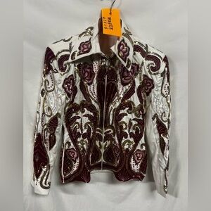 Custom western show jacket Halter/showmanship